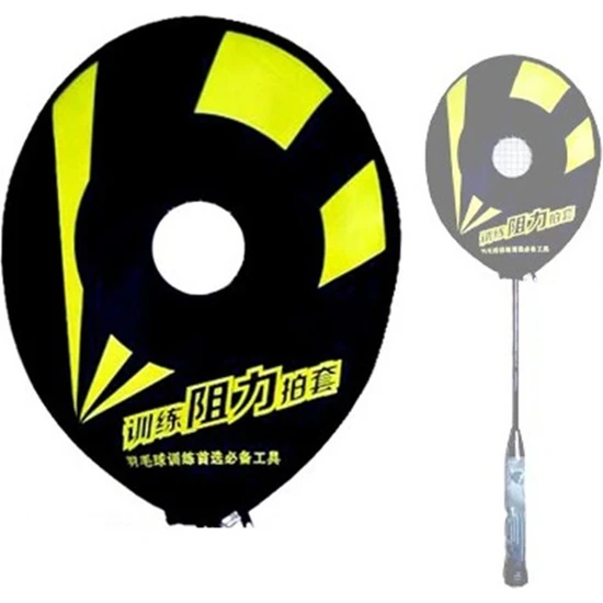 Chaoduo Shop Siyah Stil Badminton Raket Örtüsü Bilek Egzersizi Geliştirmek Badminton Direnci Vuruş Aksesuarları L442OLA (Yurt Dışından)