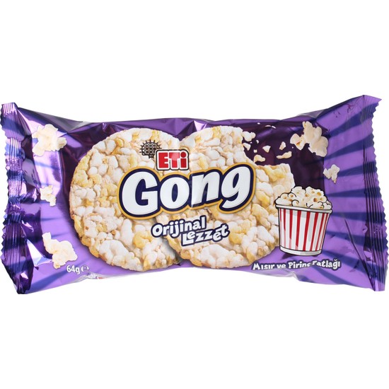 Eti Gong Mısır Pirinç Patlağı 64 gr Fiyatı Taksit Seçenekleri