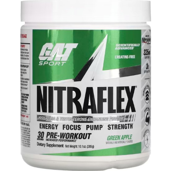Gat Sport Nıtraflex Dmae And Pre Workout 294 Gram. Usa Fiyatı