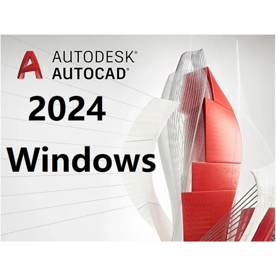 Autodesk Autocad 2024 Windows - 1 Pc 3 Yıl Autodesk Serial Key