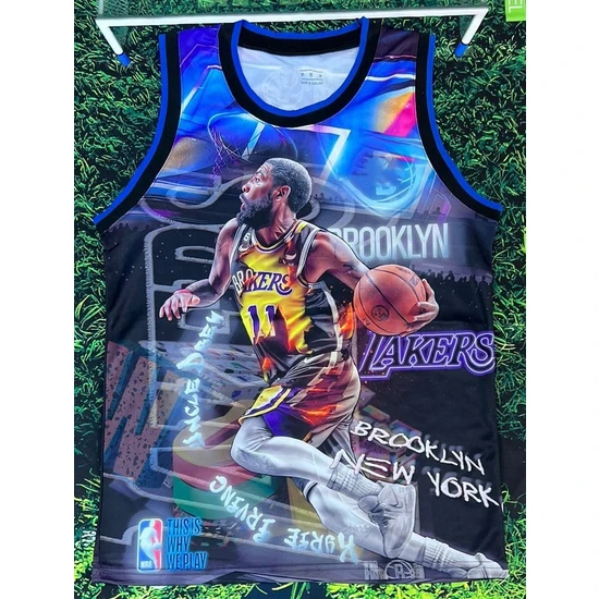 BARBITOS Basketbol Forması Los Angeles Lakers Dri-Fit Nba Erkek Özel Tasarım Basketbol