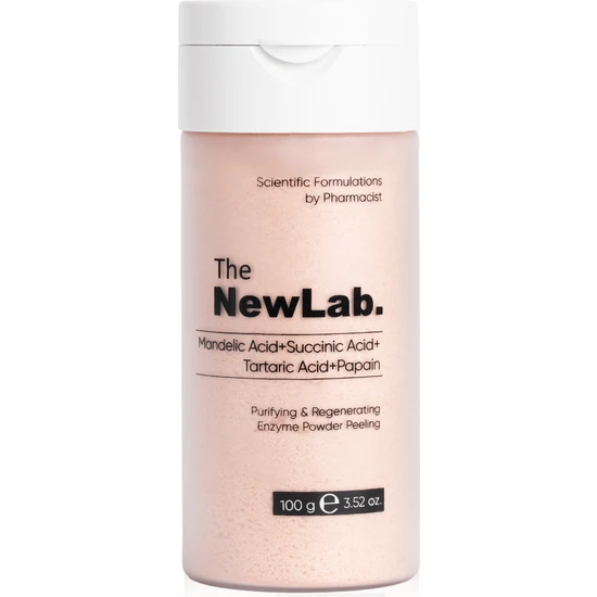 The NewLab. Arındırıcı ve Yenileyici Enzim Peeling 100g(Mandelic Acid+Succinic Acid+Tartaric Acid+Papain)