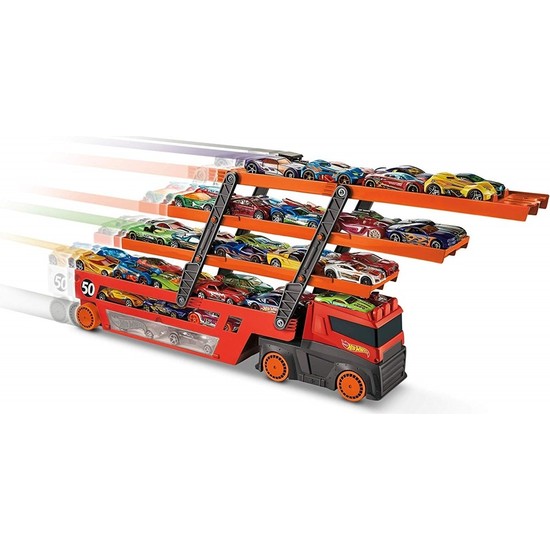 Hot Wheels Mega Tır Kırmızı GHR48
