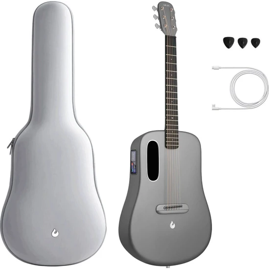 Lava Music Lava Me 4 Smart Akustik Gitar (Carbon - LVM4C36SGY)