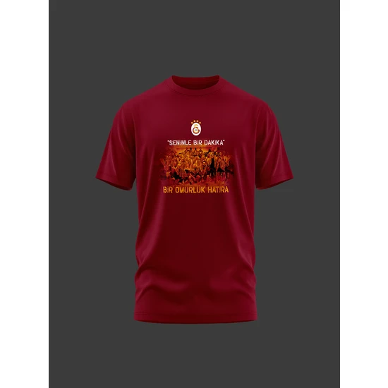 Gs Store Galatasaray Seninle Bir Dakika Hatıra T-Shirt E241280