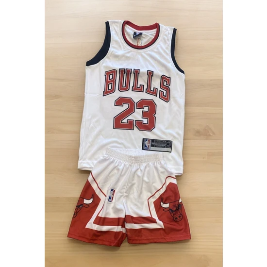 North Stand Chicago Bulls Michael Jordan NBA Çocuk Basketbol Forması