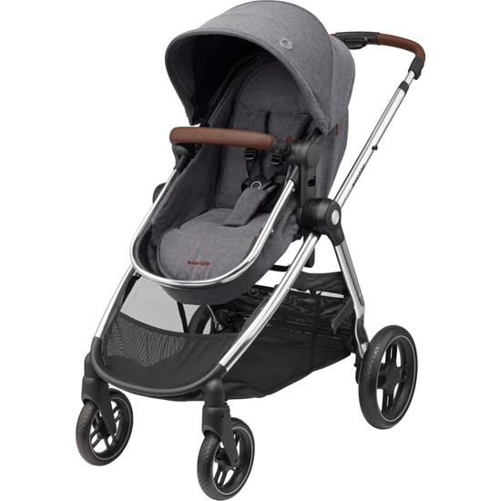 Maxi-Cosi Zelia3 Luxe 2'si Bir Arada Portbebeli Premium Bebek Arabası Twillic Grey