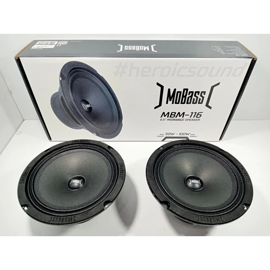 Mobass 16CM Midrange – Mobass MBM-116 Midrange Hoparlör – Kaliteli Midrange