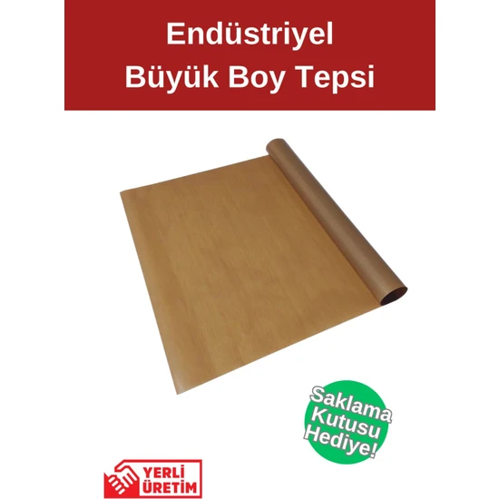 Foopex Yıkanabilir Pişirme Kağıdı Endüstriyel Büyük Boy Yanmaz Yapışmaz Yağlı Kağıt Yerli Üretim 40X60 cm