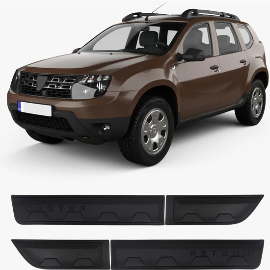 Servet Dizayn Oto 2018 Dacia Duster Damalı Kapı Dodik Set 4 Prç.