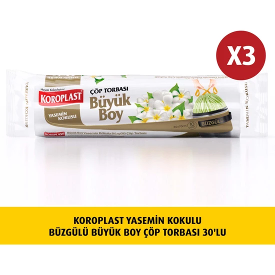 Koroplast Vanilya Büzg. Büy.çöp 10+Yasemin Kok. Büzg.çöp 10