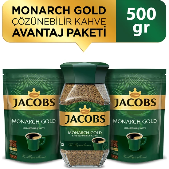 Jacobs Monarch Gold 500GR Avantaj Paketi