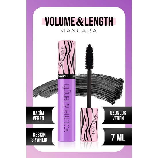 New Well Volume & Length Mascara