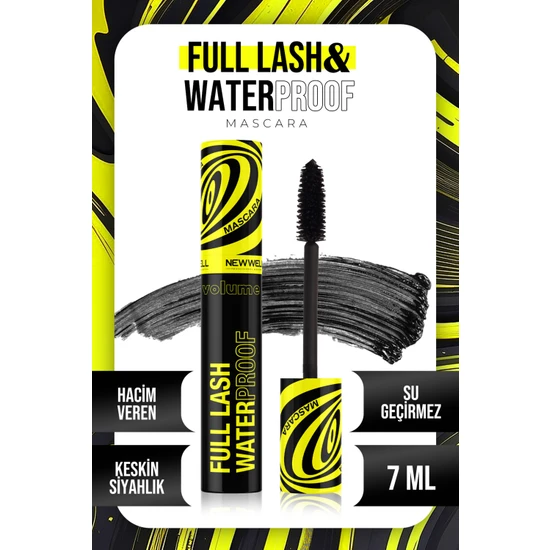 New Well Full Lash Volume Waterproof Mascara