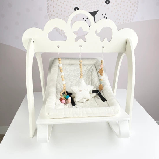 Bon Chic Baby Bebek/çocuk Müzik Kutulu Anne Kucağı Oyun Parkı