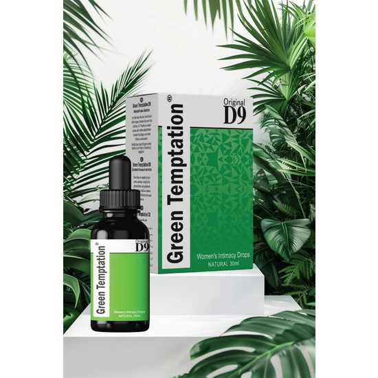 Green Temptation Kadınlar Için Orgazm , Libido Arttırıcı Green Damla 30 ml