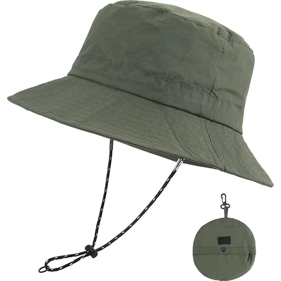 Pissos Katlanabilir Uv Güneş Koruyucu Safari Şapka Unisex Quickdry Kep