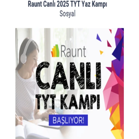 Raunt Canlı 2025 Tyt Yaz Kampı - Sosyal