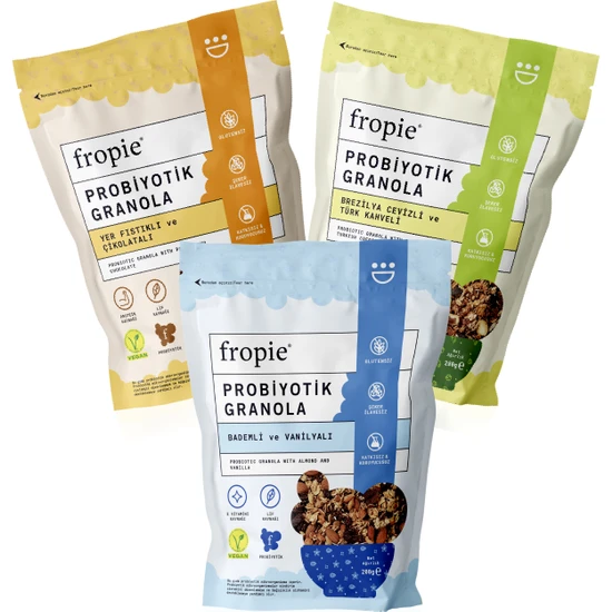 Fropie Probiyotik Granola Tanışma Paketi