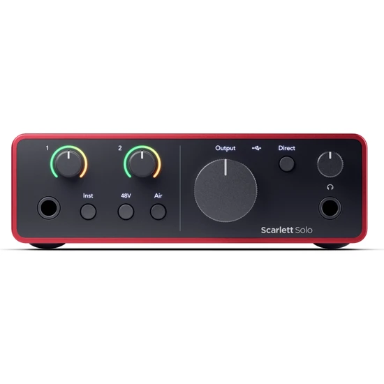 Focusrite Scarlett Solo Gen 4 Ses Kartı