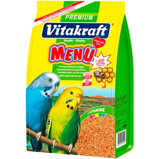 Vitakraft Menü Premium Muhabbet Kuşu Yemi 500 Gr