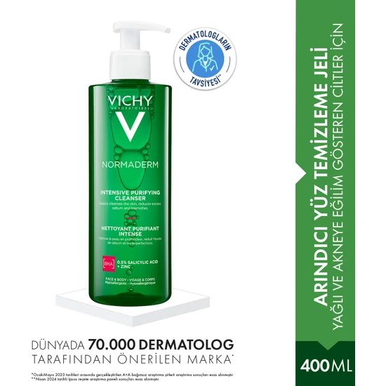 Vichy Normaderm Phytosolution Jel 400 ml K8702