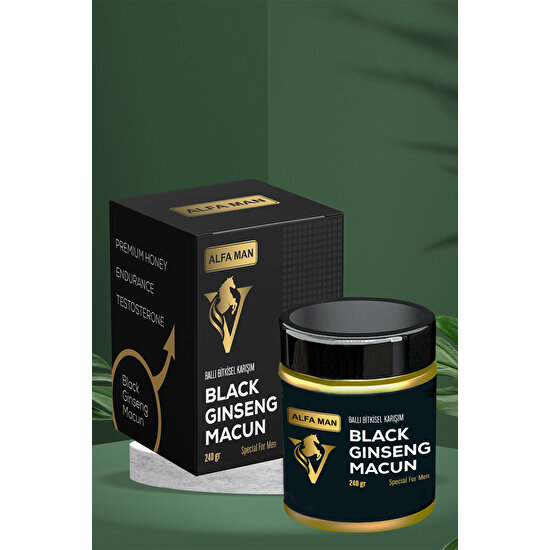 Gücünü Arttırmak Isteyen Erkekler Için Black Ginseng 240 gr