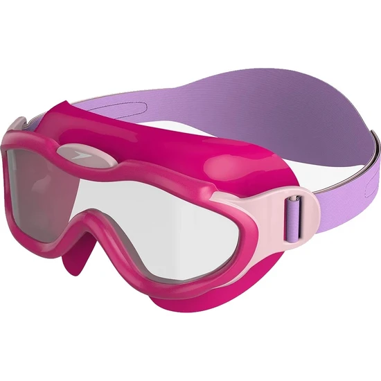 Speedo Sea Squad Çocuk Maske Gözlük (Pembe)