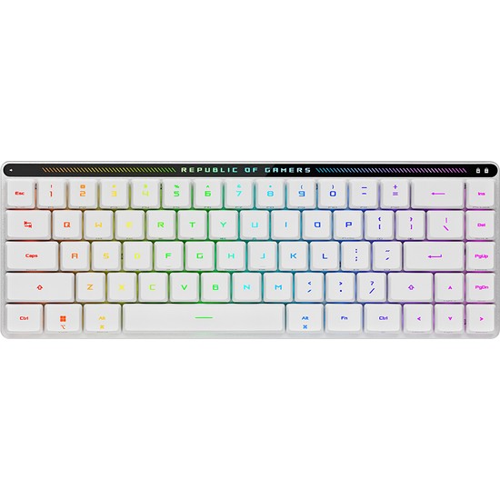 ASUS ROG Falchion RX RED WL/LP/ABS/TR Low Profile RGB %65 TKL Kablosuz Mekanik Türkçe Oyuncu Klavyesi