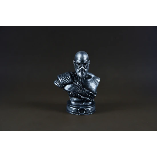 VBS Craft God Of War Kratos Metalik Figür Büst