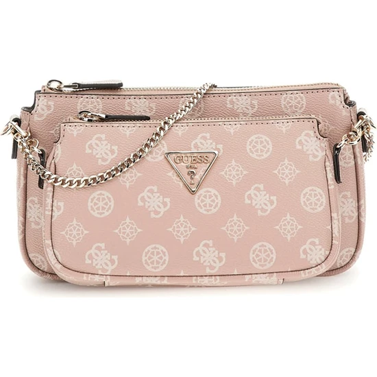 Guess Açık Kahve Kadın 13X5X24 cm Çapraz Çanta HWBG7879710-LGW