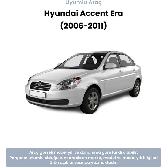 Mobis Hyundai Accent Era Disk Arka Fren Balatası (2006-2011) Fiyatı