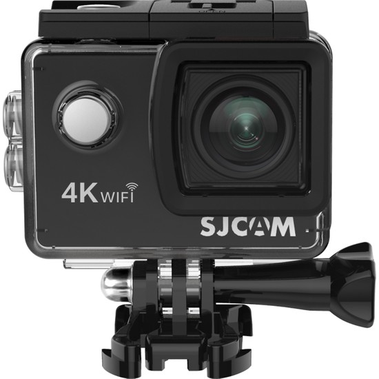 Sjcam SJ4000 Air Aksiyon Kamerası 4K 30FPS Wi-Fi Özellikli Siyah Renkli Geniş Lens Açısı