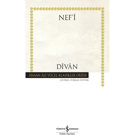 Dîvân (Ciltli ) - Nef’î