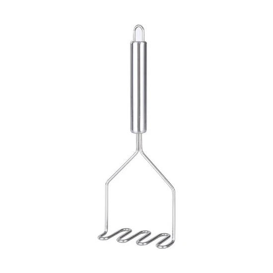 Kitchen Live 24 cm Lüks Paslanmaz Metal Patates Ezici | Patates Ezici Püre Yapıcı