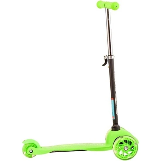 Nidage 10+ Yaş Mini Işıklı Scooter Yeşil