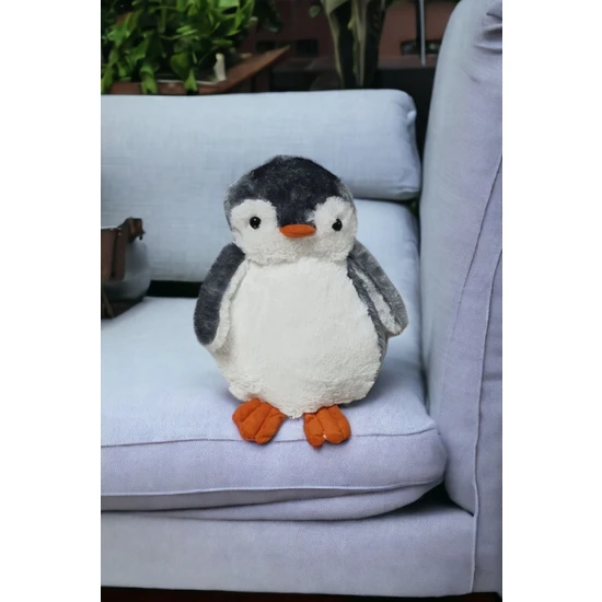 Zolo Kids Pingu Penguen Uykucu Dolum Oyuncak 40CM Orta Boy Bebek Uyku ve Oyun Arkadaşı