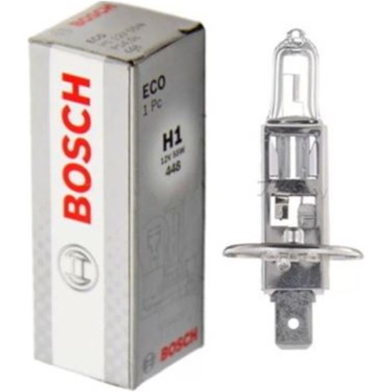 Ampoule Phare Bosch H1 Plus 50 - 12V 55W, Culot P14.5s, +50% De Luminosité - 10