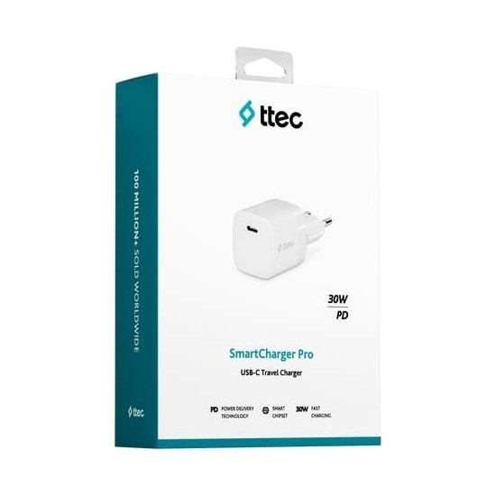 Ttec Smartcharger 30W Pd Usb-C Seyahat Hızlı Şarj Aleti Fiyatı