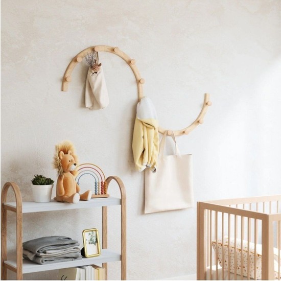 Umbra Slinka - Set di 4 ganci, colore: naturale Umbra Slinka - Set di 4 ganci, colore: naturale