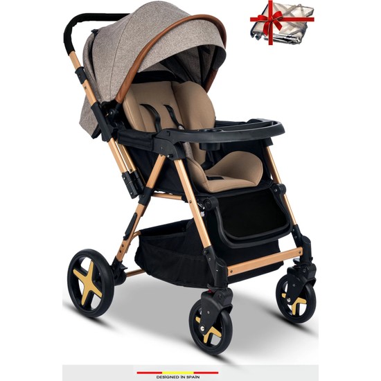 Baby Home 810 XTİ Çift Yönlü Bebek Arabası 25 kg Taşıma Kapasitesi Katlanabilir Standart Model