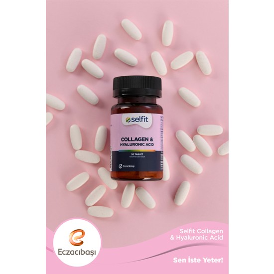 Selfit Collagen & Hyaluronic Acid Tablet 30 Tablet Fiyatı