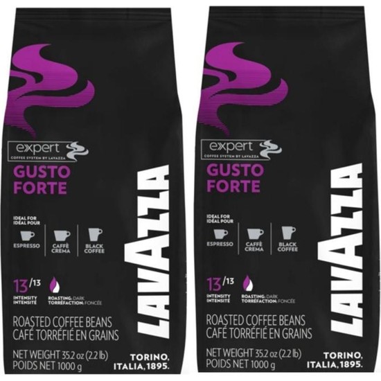 Lavazza Expert Gusto Forte Çekirdek Kahve 2 x 1 kg