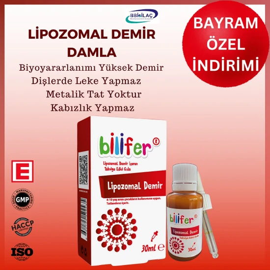 Bilifer Lipozomal Demir Damla