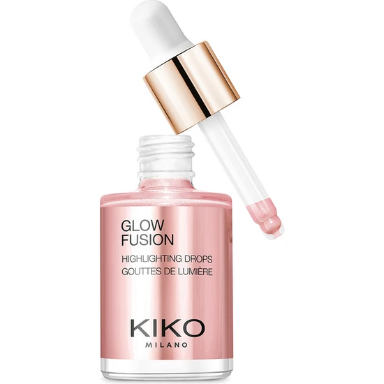 KikoMilano Aydınlatıcı - Glow Fusion Highlighting Drops - 01 Platinum Rose