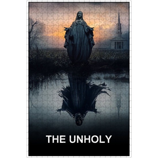 The Unholy (2021) Film Posterinin 500 Parça Puzzle Yapbozu Fiyatı