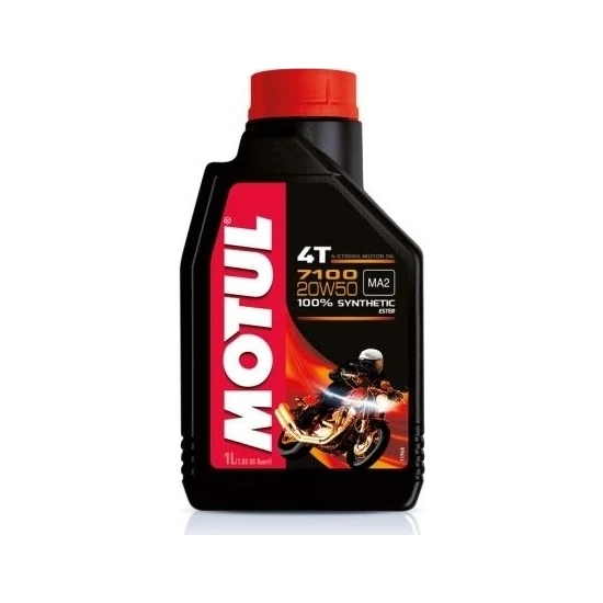 Motul 7100 20W50 4T 1 Litre Motosiklet Yağı (Üretim Yılı: 2023)