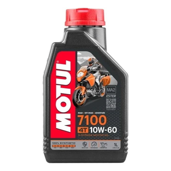 Motul 7100 10W60 4T 1 Litre Motosiklet Yağı (Üretim Yılı: 2023)