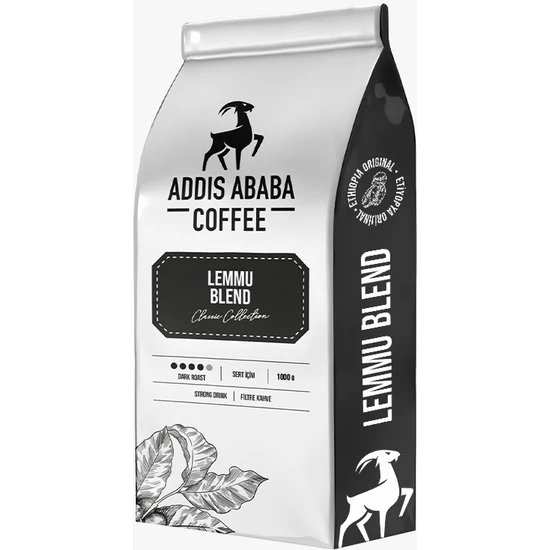 Addis Ababa Coffee Lemmu Çekirdek Kahve 1000 Gr.