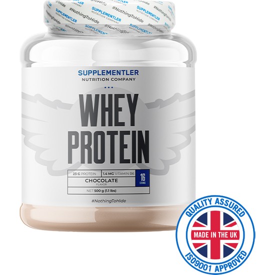 Supplementler Whey Protein 500 gr Çikolata